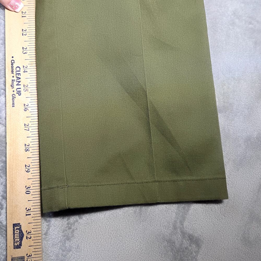 Boy Scouts of America Pants Mens 30x30 Green Good Vintage Uniform Cargo BSA - Picture 5 of 9